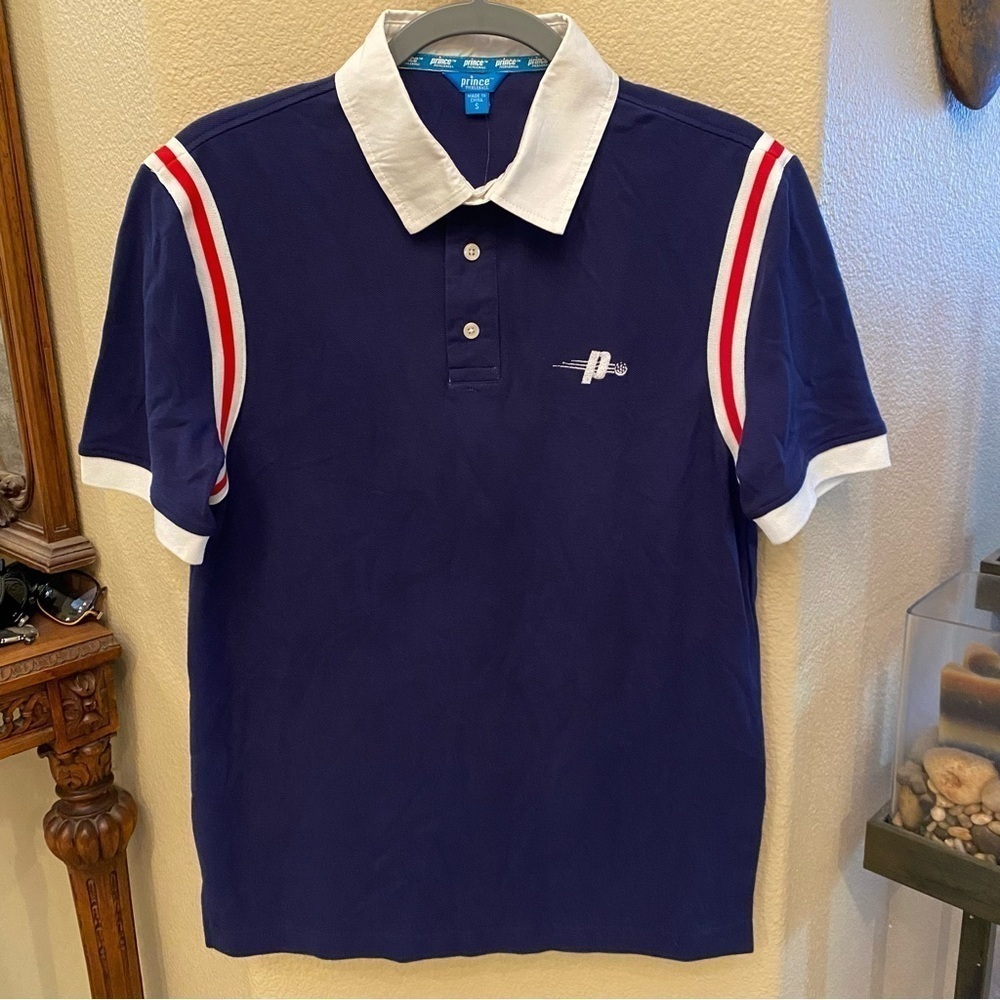 NWT~PRINCE for Target Navy Pickleball Polo Top Size Small